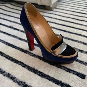 Christian Louboutin Trotitella 140 suede